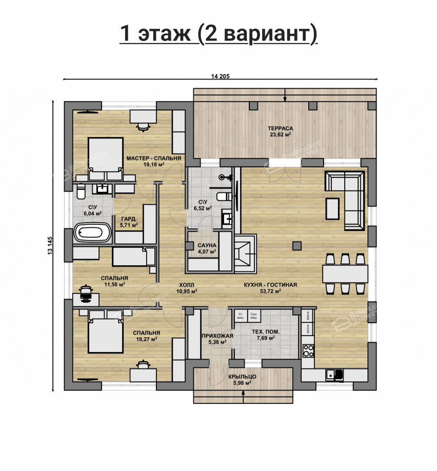 Дом из камня VZ-776